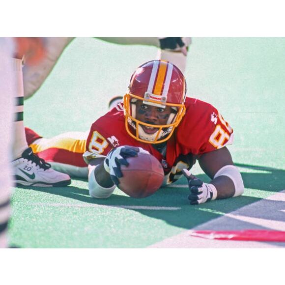 Washington Redskins Commanders 90s STARTER puffer jacket coat M red NFL Pro vtg - Picture 9 of 14